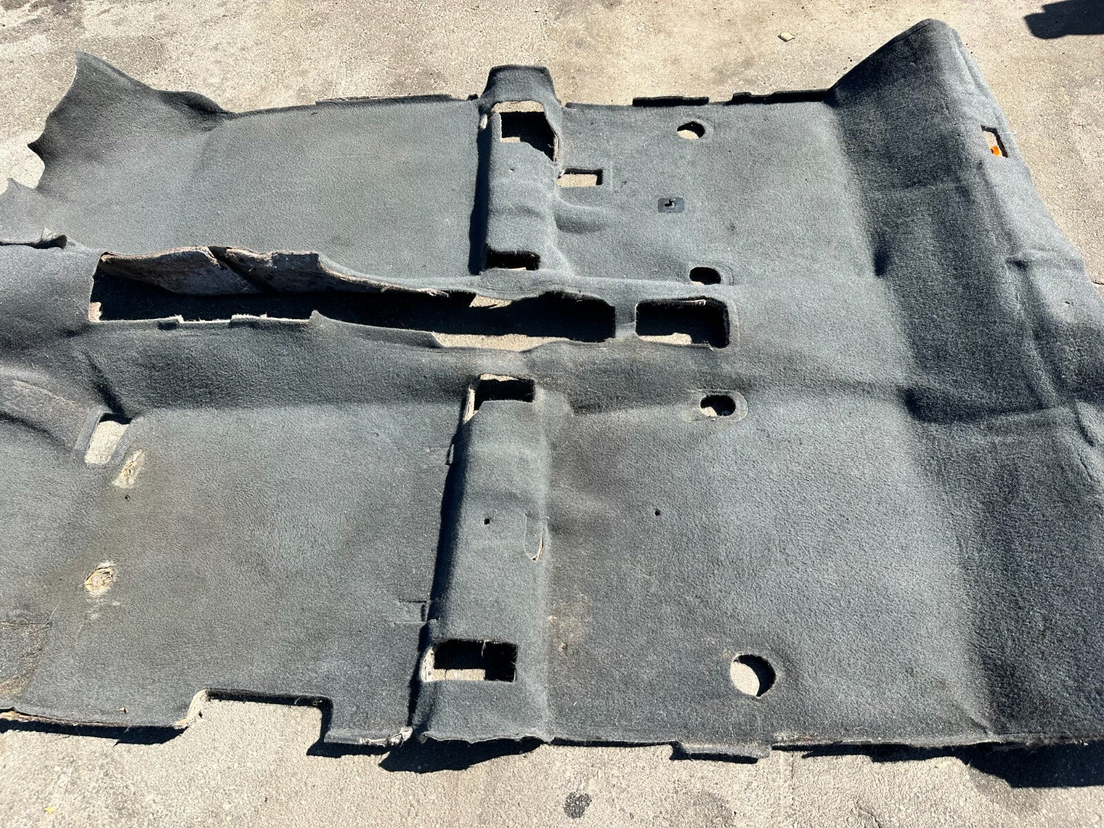 OEM 2010 10 HONDA CIVIC SI 2 DOOR COUPE   FACTORY BLACK CARPET  OEM #FG24