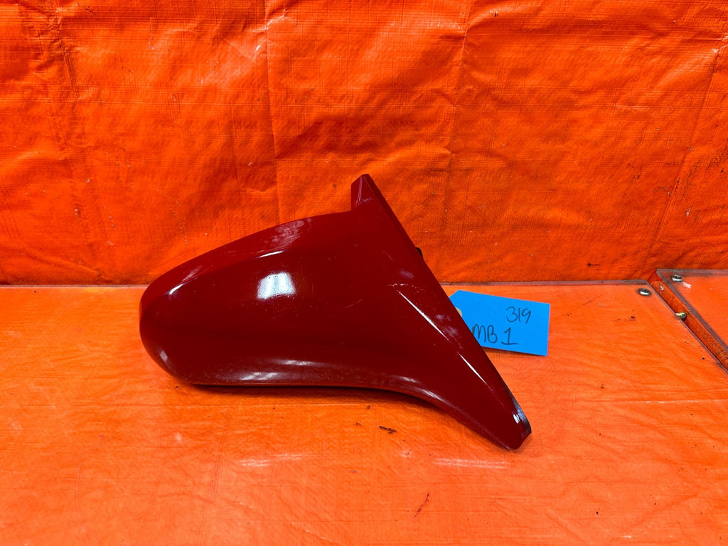 96 00 HONDA CIVIC COUPE   RIGHT   SIDE VIEW MIRROR   NON POWER   RED OEM #3190