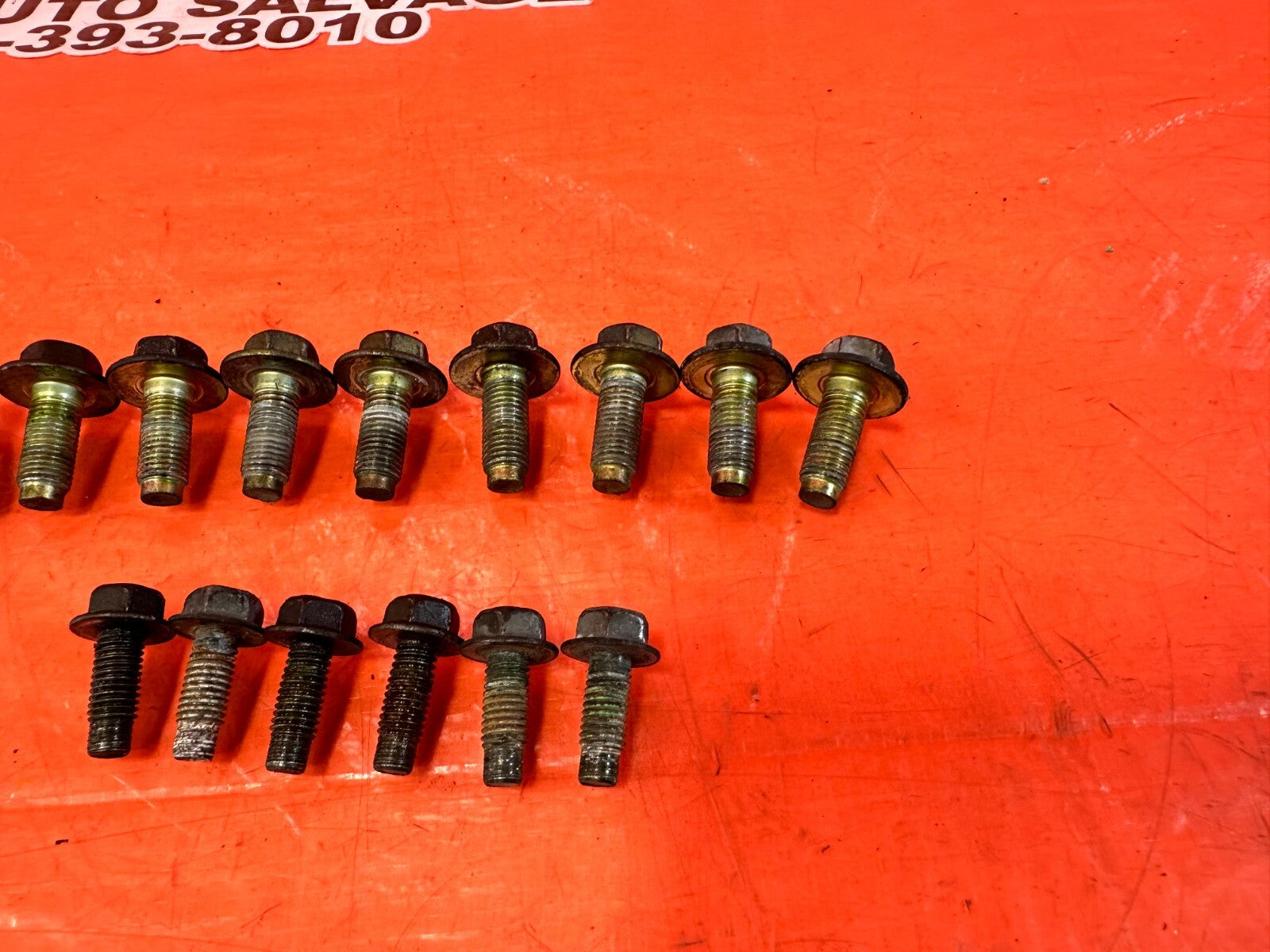 03 09 NISSAN 350Z   REAR SUBFRAME BRACE BRACKET BOLTS NUTS HARDWARE   OEM #2625