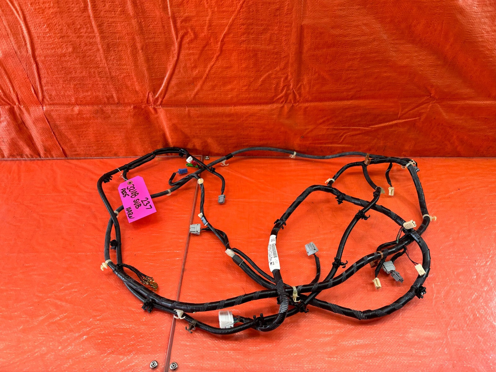 06 11 HONDA CIVIC SI 2D   REAR TAIL LIGHT LAMP WIRING HARNESS WIRE LOOM OEM #2370