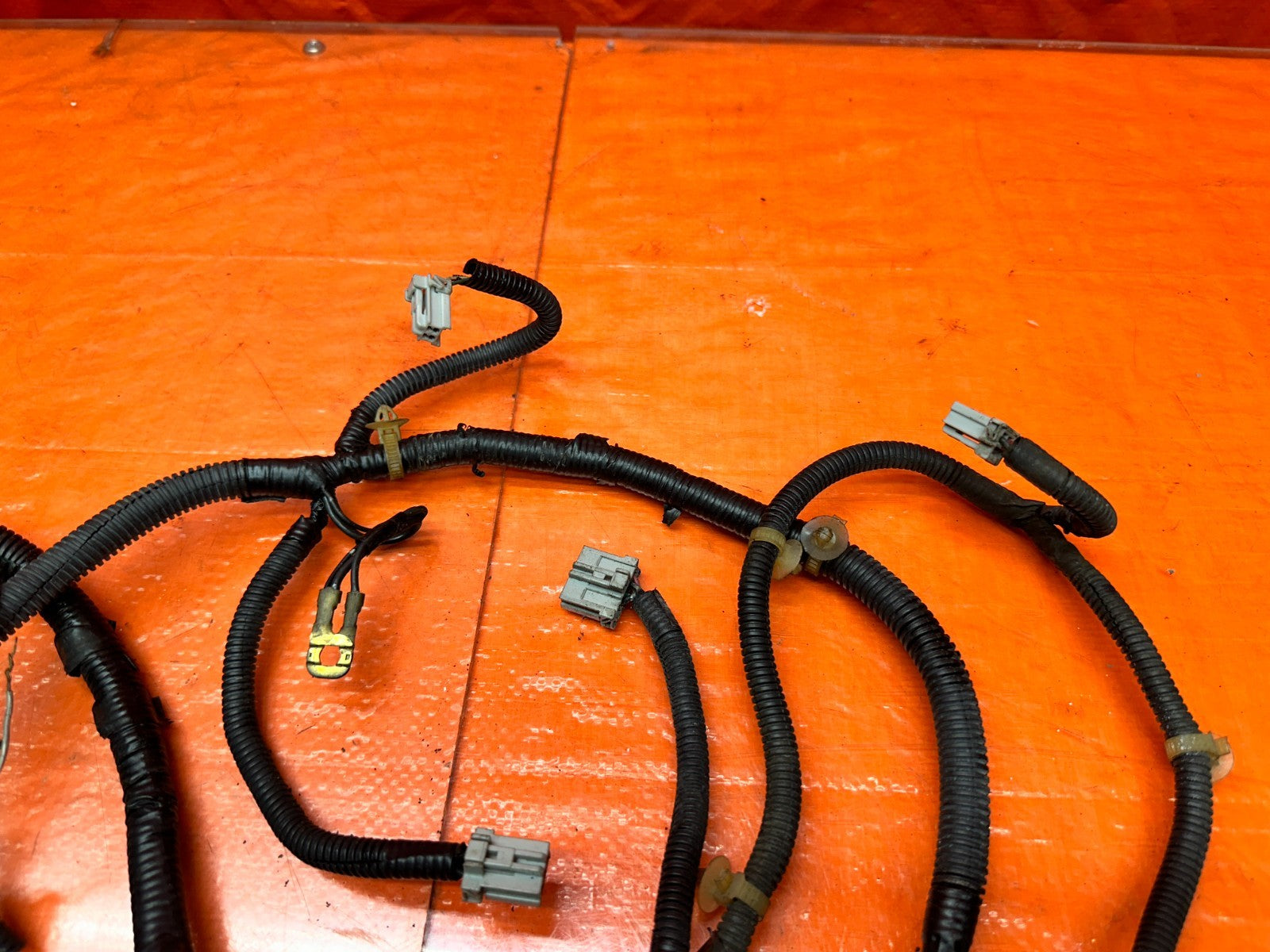 92 95 HONDA CIVIC 2D   TAIL LIGHT LAMP REAR BODY WIRE HARNESS CABLE   OEM #3337