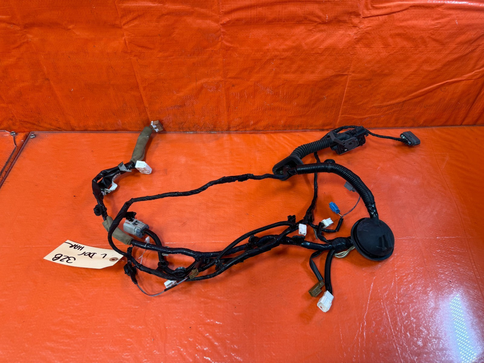 08 15 INFINITI G37 Q60 COUPE DRIVER LEFT FRONT DOOR WIRING HARNESS WIRE LOOM 3280