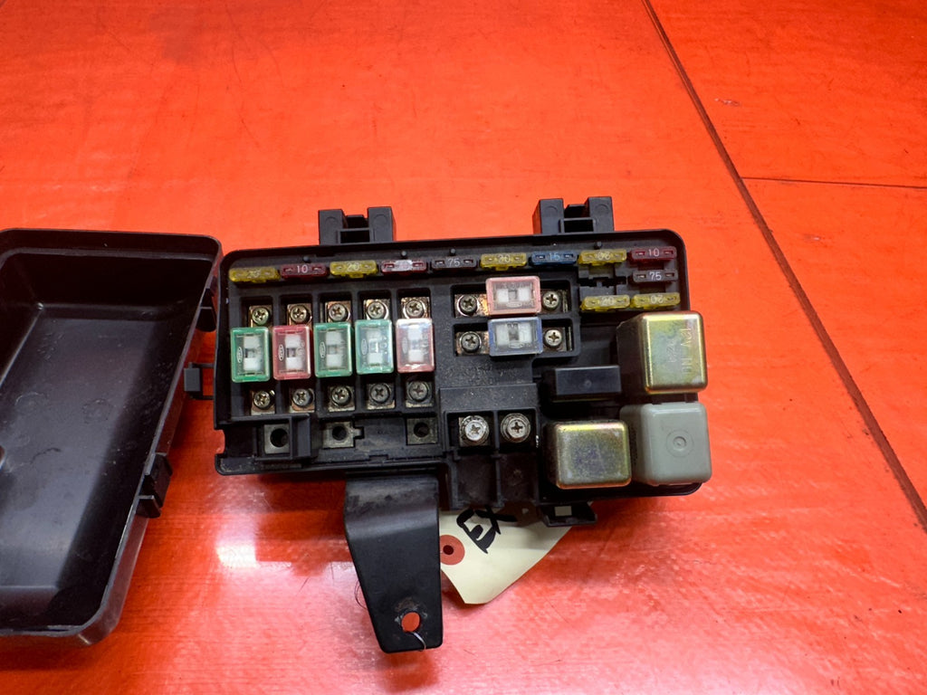 97 01 HONDA PRELUDE 2.2L UNDER HOOD ENGINE BAY FUSE BOX RELAY BLOCK OEM #3355