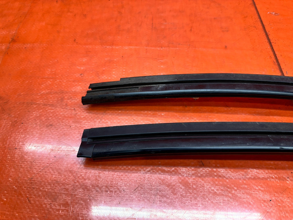 1994 2001 ACURA INTEGRA COUPE DOOR SASH TRIM MOLDING SET LH RH PAIR OEM #3316