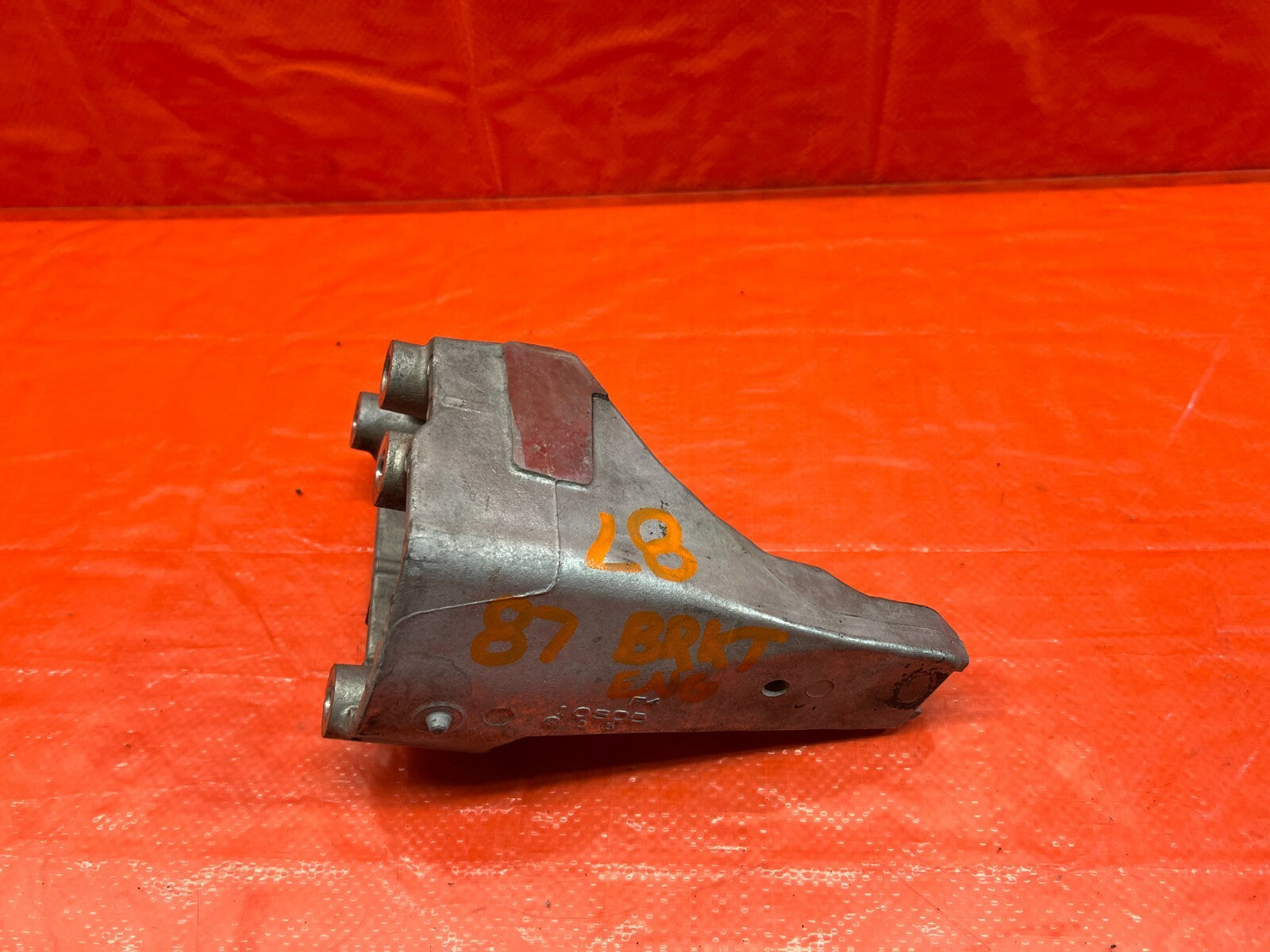 07 08 ACURA TL   ALUMINUM ENGINE MOTOR MOUNT BRACKET   REAR   OEM FACTORY #87 13
