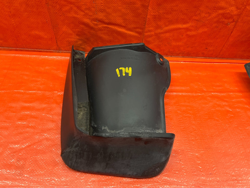 08 12 HONDA ACCORD SEDAN FACTORY MUD FLAP SPLASH GUARD SET FRONT & REAR OEM #17414