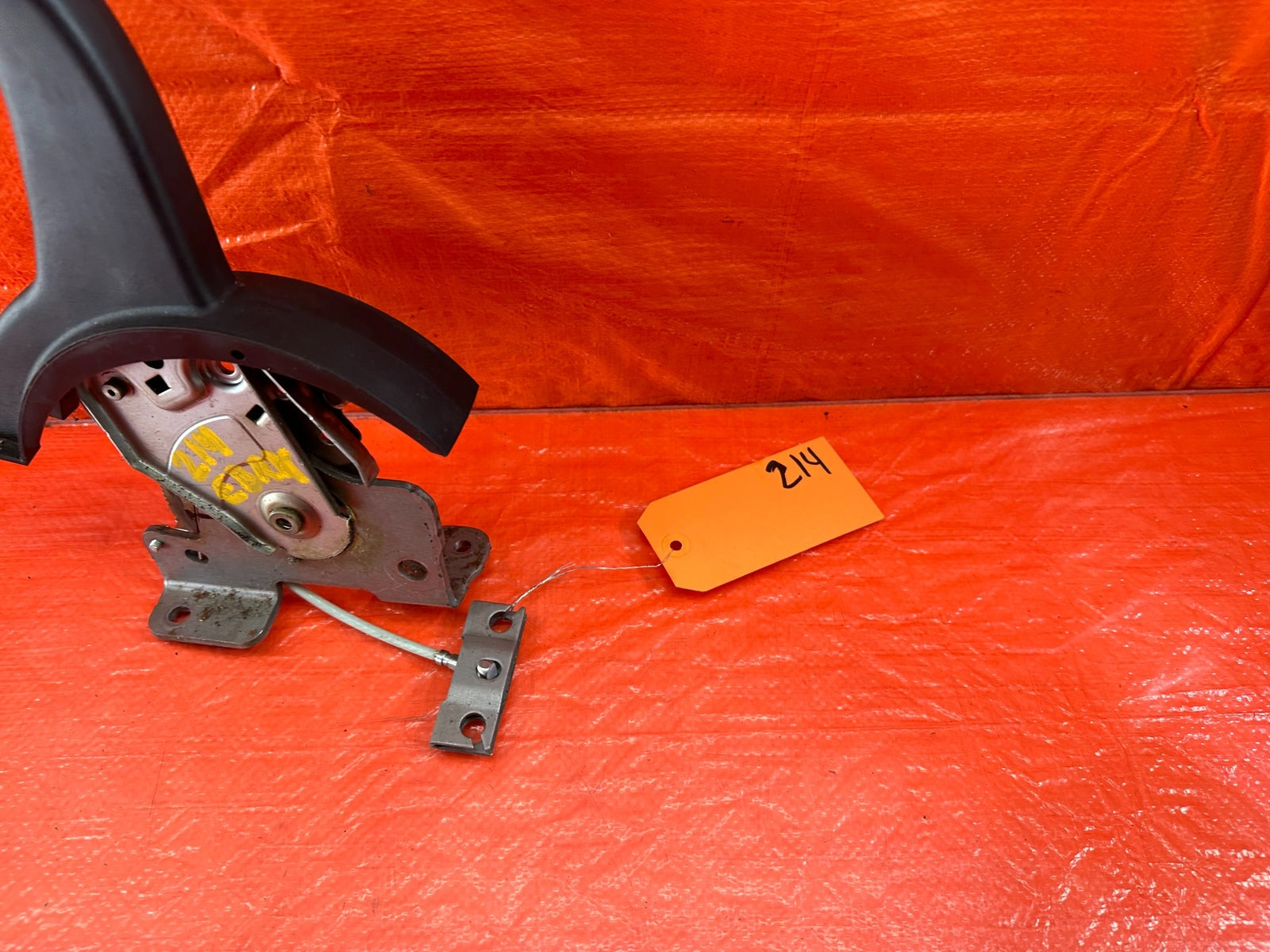 08 15 LANCER EVOLUTION X 10   EMERGENCY / PARKING BRAKE HANDLE   OEM #2147