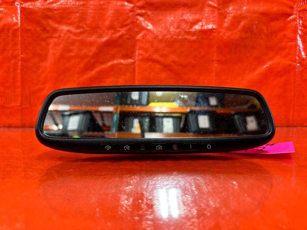09 15 INFINITI G37 CONVERTIBLE REAR VIEW MIRROR W/ HOMELINK AND AUTO DIM OEM 2782