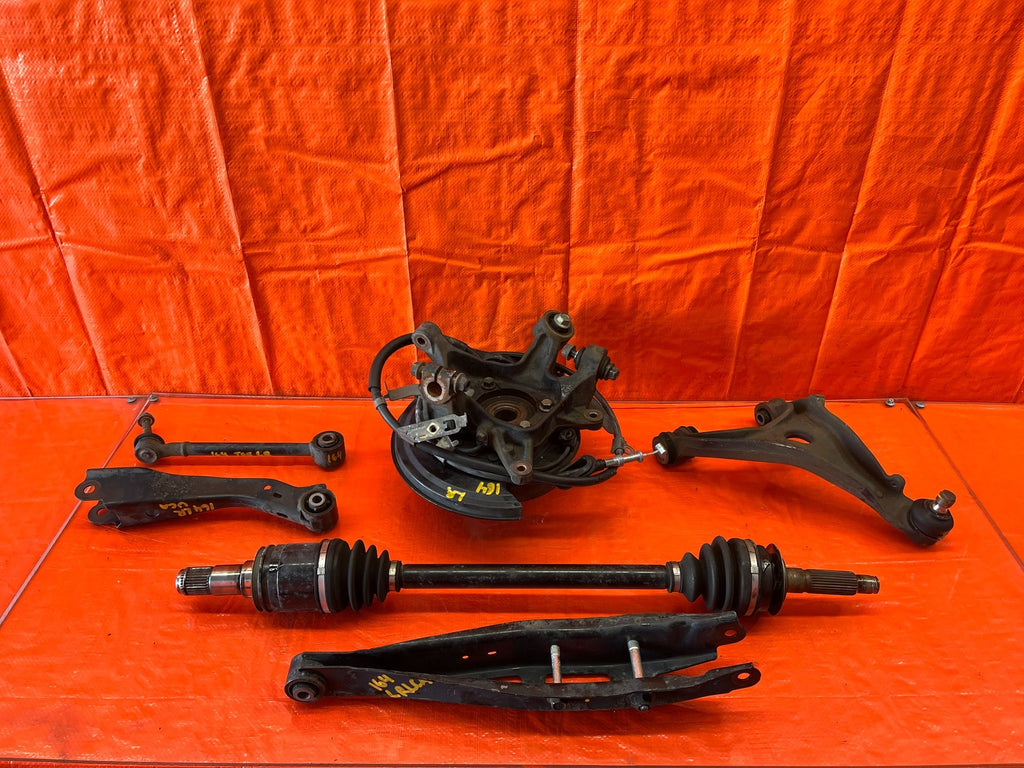 13 16 SCION FRS   DRIVER LEFT REAR SPINDLE KNUCKLE HUB W/ ALL CONTROL ARMS OEM16