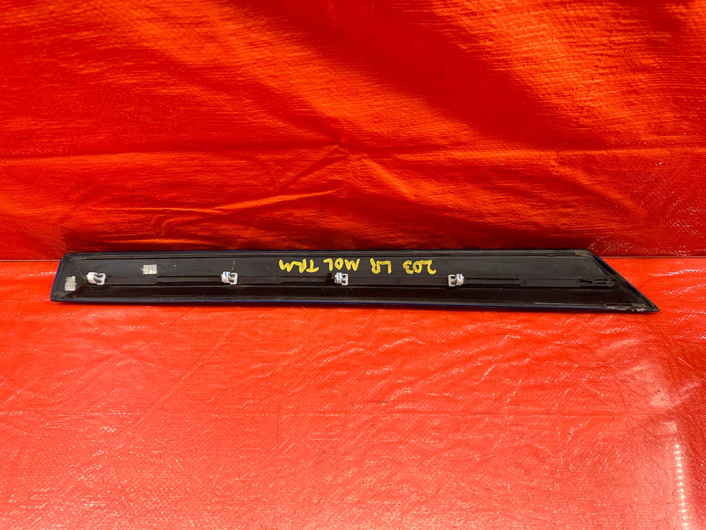 06 11 HONDA CIVIC 4D SEDAN DOOR MOLDING IMPACT STRIP LEFT REAR BLUE OEM #2038