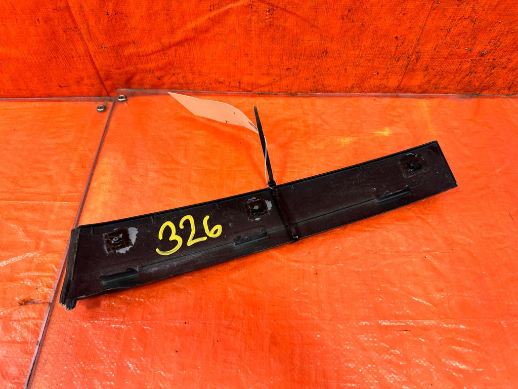 90 91 HONDA CIVIC HATCH   DRIVER LEFT DOOR SASH TRIM MOLDING STRIP B PILLAR 3274