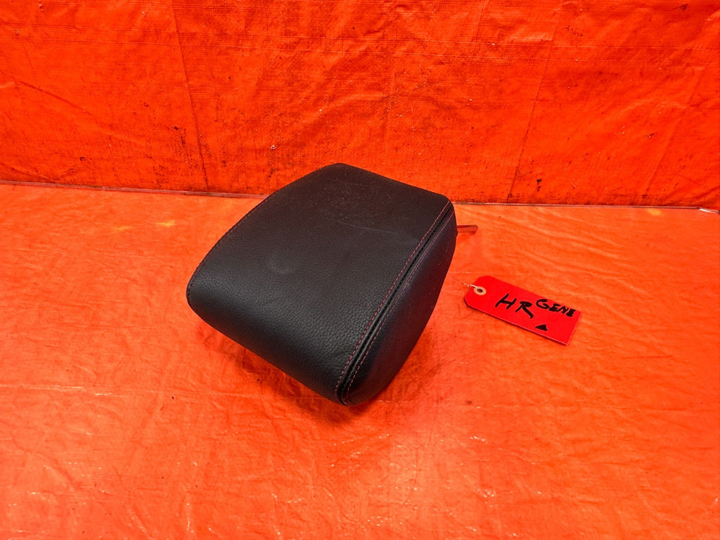 13 16 HYUNDAI GENESIS COUPE  / R SPEC / BLACK RED STITCHING HEAD REST FRONT SEAT1
