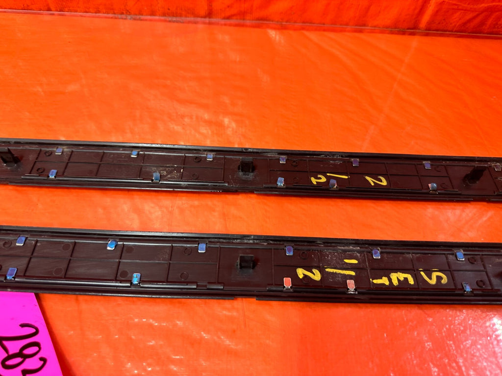 08 14 SUBARU IMPREZA WRX & STI WAGON   LEFT AND RIGHT FLOOR PILLARS SCUFF PLATE9