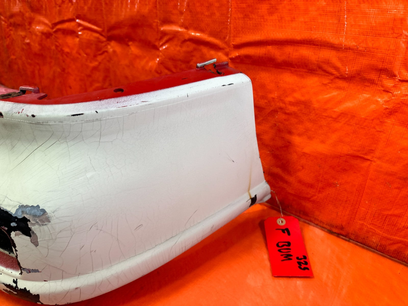90 91 HONDA CIVIC HATCHBACK FRONT BUMPER COVER W/ RE BAR AND LIGHTS COMPLETE OEM6