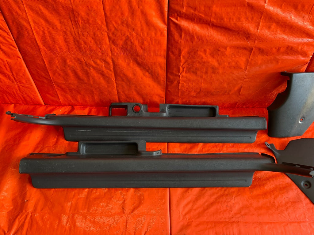 96 00 HONDA CIVIC   2D COUPE   FLOOR PILLAR KICK PANEL SET   LEFT RIGHT GRAY4
