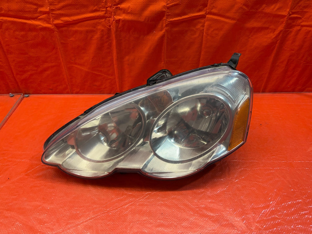 02 04 ACURA RSX   HEADLIGHT HEADLAMP   DRIVER LEFT LH   AFTERMARKET 1 BAD TAB0