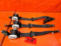 11 14 ACURA TSX   REAR SEAT BELT SET   LEFT & RIGHT SEAT BELTS   BLACK   OEM 3050