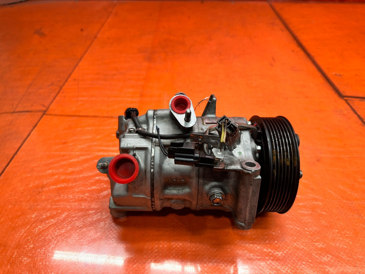14-15 INFINITI Q50 3.7L VQ37VHR A/C AIR CONDITIONING COMPRESSOR PUMP OEM #3446