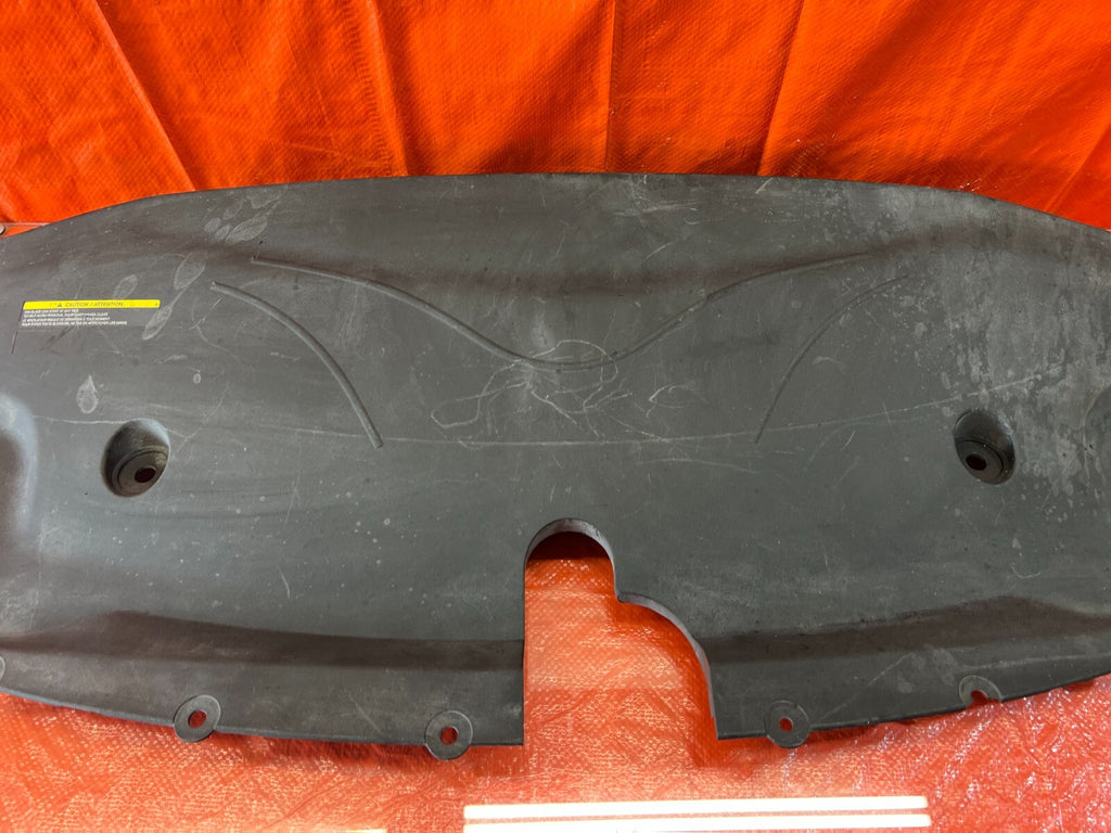 09 12 INFINITI FX50 FX35 RADIATOR SIGHT SHIELD TOP BAFFLE AIR DUCT COVER OEM 1168