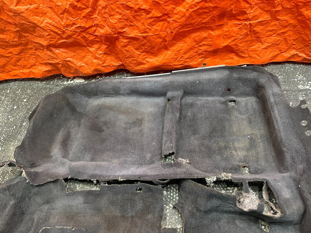 97 01 HONDA PRELUDE   INTERIOR FLOOR CARPET RUG MAT   BLACK IN COLOR OEM #2597
