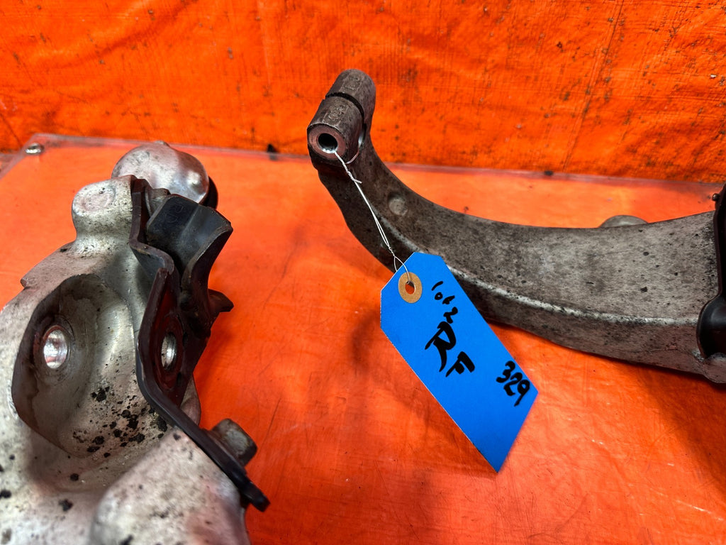 08 15 INFINITI G37 Q60 RWD RIGHT FRONT KNUCKLE SPINDLE LOWER CONTROL ARM #3294