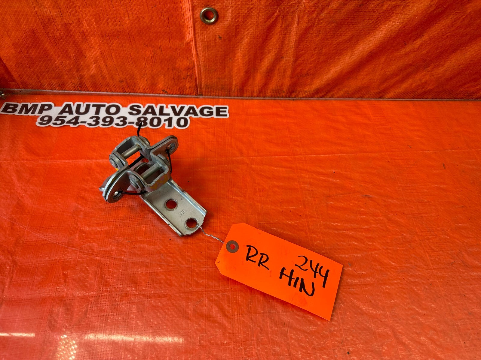 07 12 LEXUS ES350   PASSENGER RIGHT REAR DOOR HINGE SET UPPER LOWER   OEM #2440