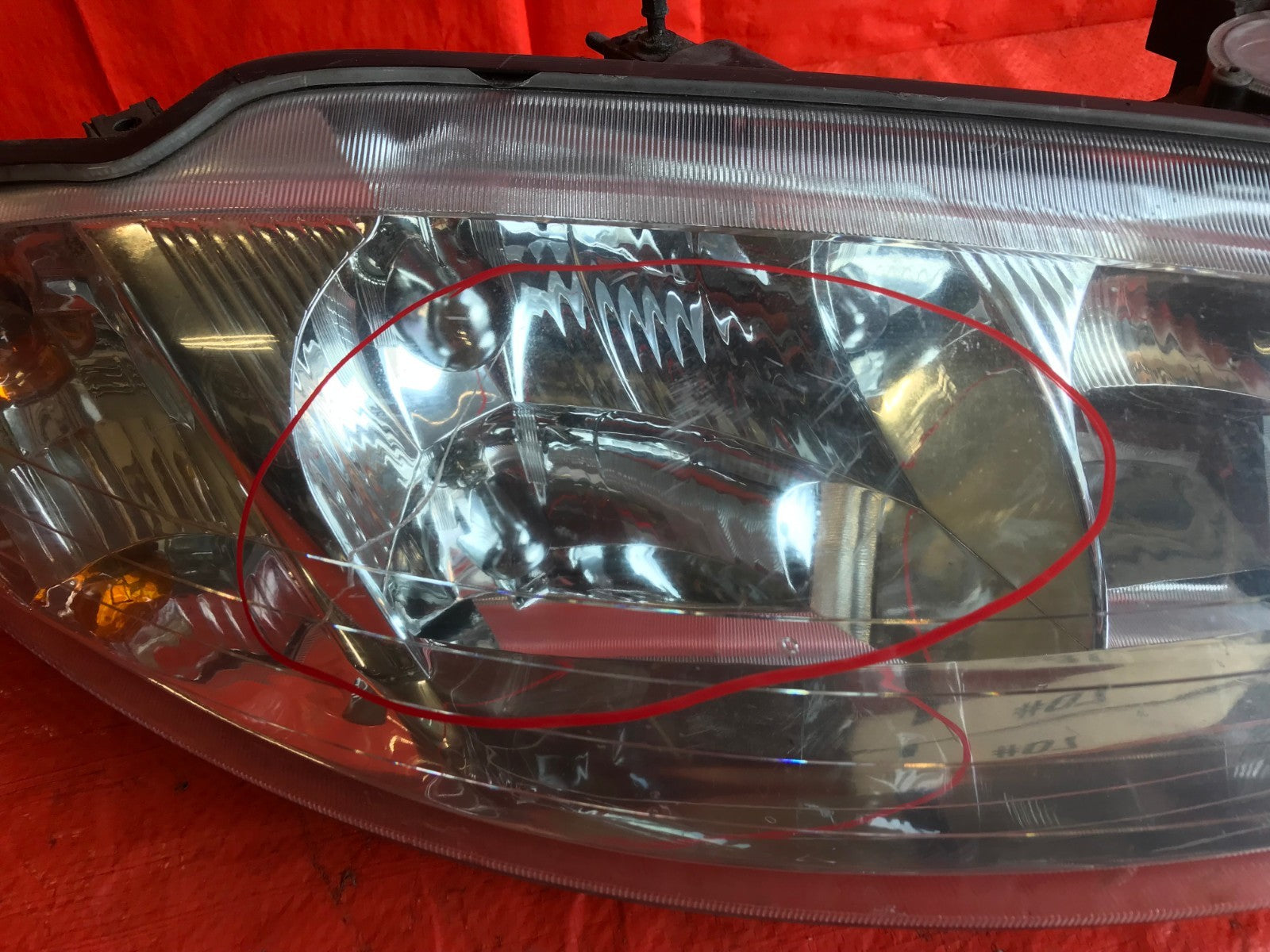 OEM 2001 01 DODGE INTREPID PASSENGER RIGHT HEADLIGHT HEADLAMP R RH4