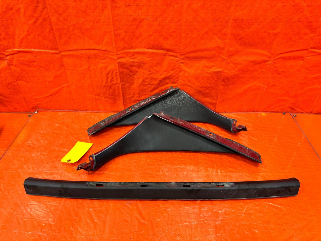 93 97 HONDA DEL SOL REAR TARGA TOP PILLAR MOLDING TRIM LEFT RIGHT CENTER OEM 2728