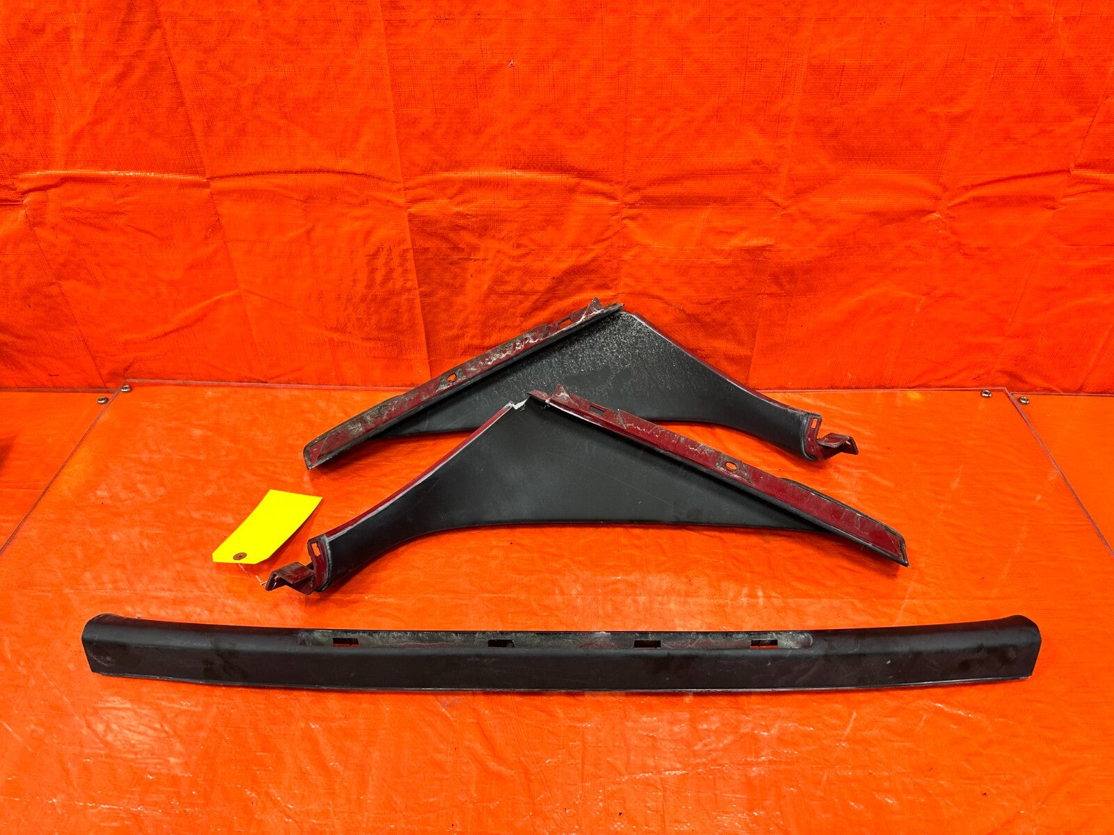 93 97 HONDA DEL SOL REAR TARGA TOP PILLAR MOLDING TRIM LEFT RIGHT CENTER OEM 2728