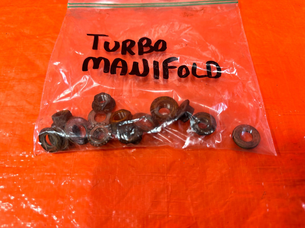 03 06 LANCER EVOLUTION VIII 8 EVO IX 9   4G63 TURBO MANIFOLD BOLTS OEM #EVO94
