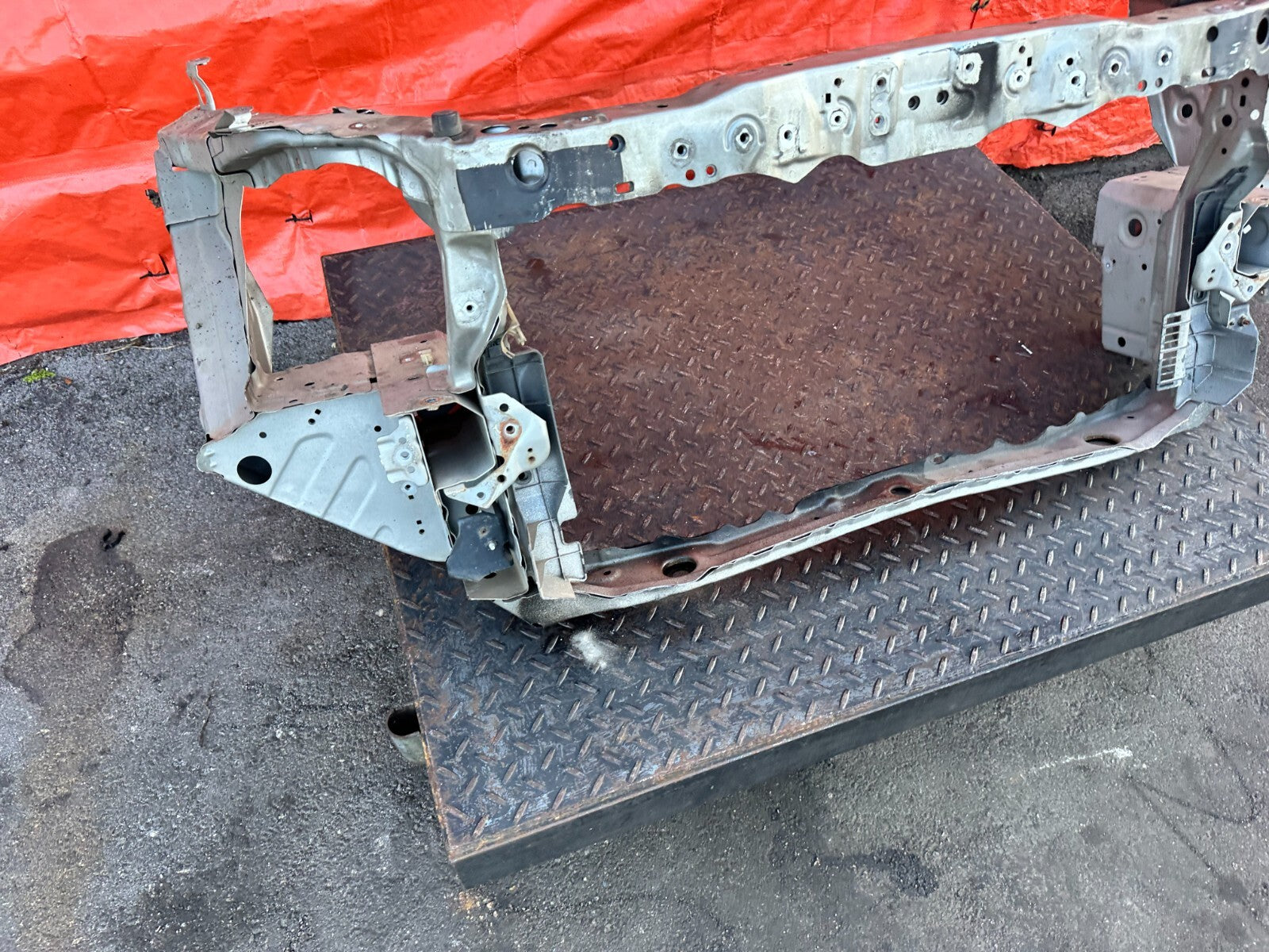 09 14 ACURA TSX   RADIATOR SUPPORT CUT FRONT BULKHEAD   OEM FACTORY #2798