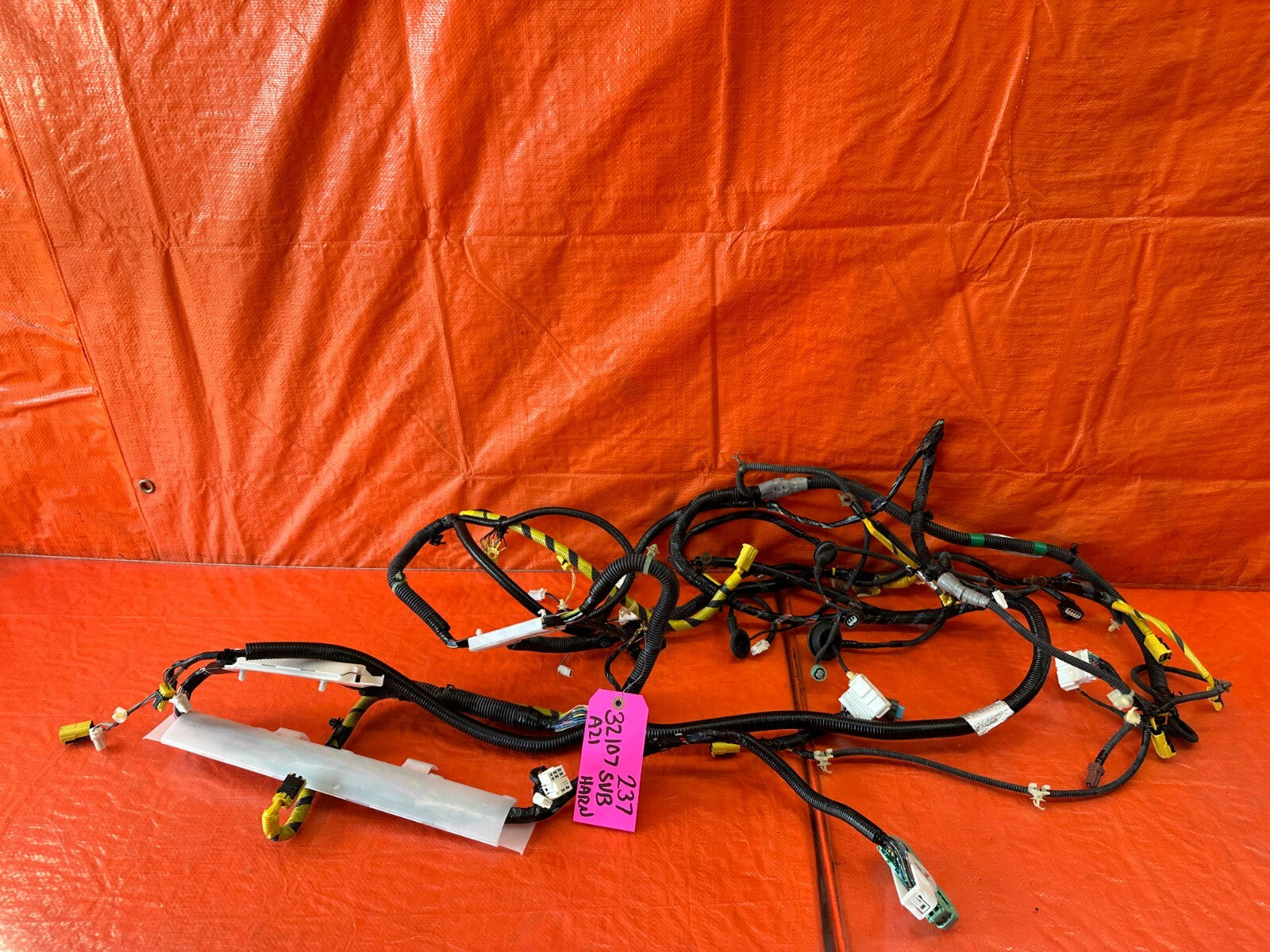 2008 08 HONDA CIVIC   SI 2D COUPE   INTERIOR FLOOR WIRING HARNESS WIRE LOOM #2370