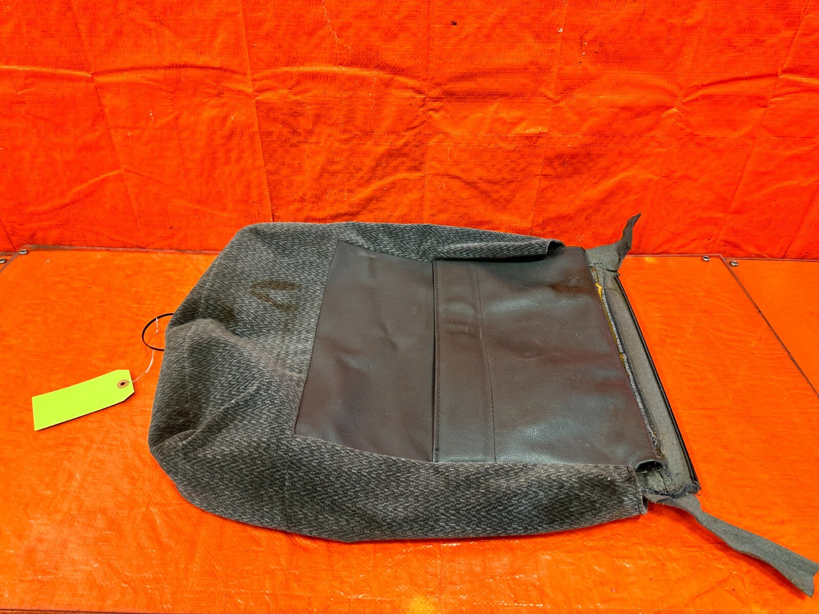 96 00 HONDA CIVIC SEDAN 4D   PASSENGER RIGHT FRONT UPPER SEAT SKIN WRAP OEM 2976