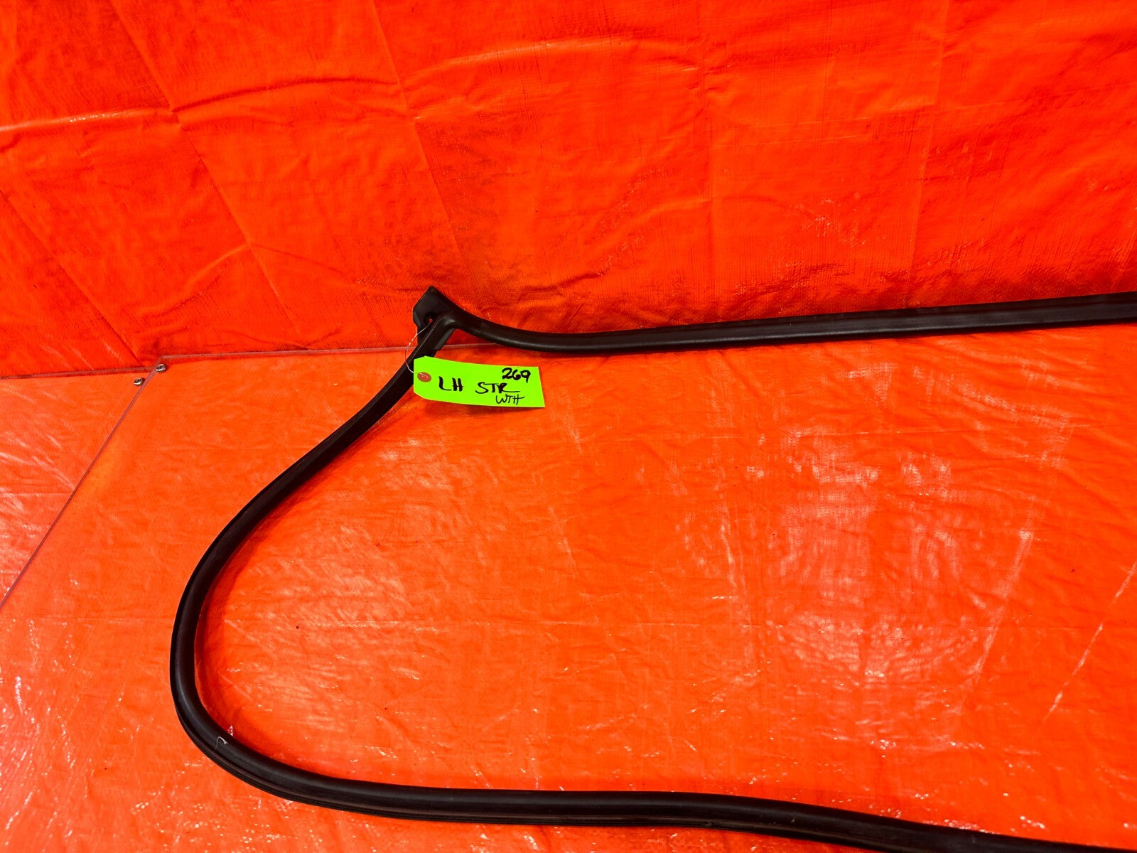 12 15 HONDA CIVIC SI 2D COUPE   DRIVER LEFT FRONT   DOOR WEATHER STRIP OEM #2697