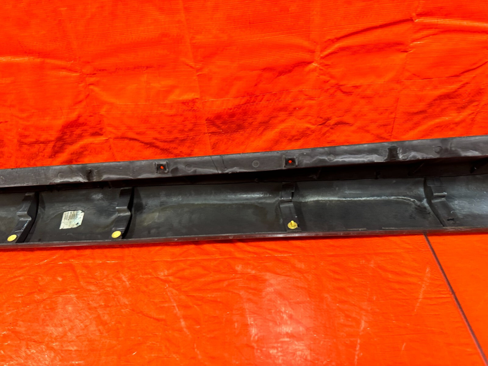 03 06 LANCER EVOLUTION VIII 8 EVO IX 9   SIDE SKIRT ROCKER MOLDING TRIM   LEFT15
