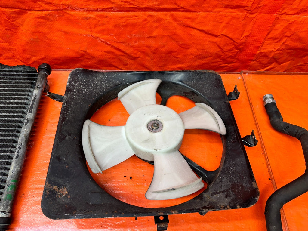 94 01 ACURA INTEGRA AC AIR CONDITIONING LINE SET CONDENSER FAN OEM #33112