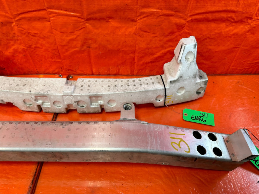 08-15 INFINITI G37 COUPE - FRONT CRASH BEAM REINFORCEMENT IMPACT RE BAR OEM  3115