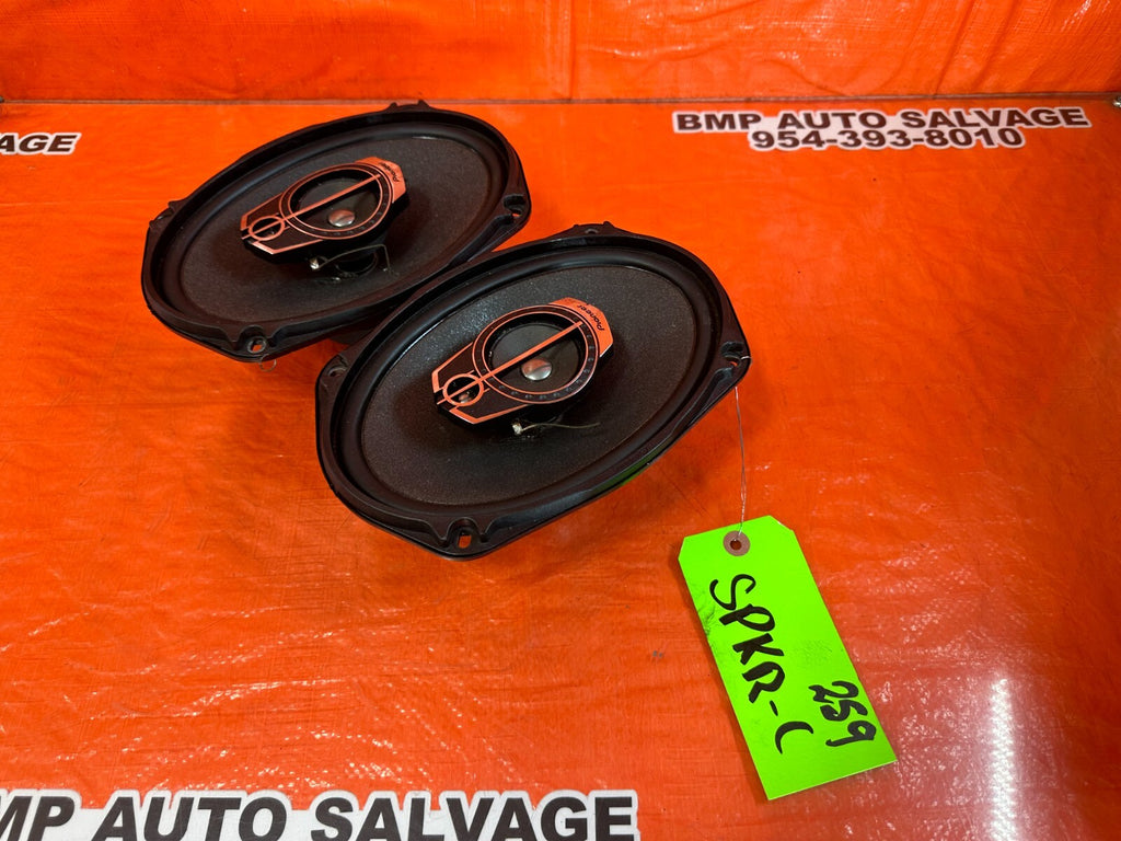 97 01 HONDA PRELUDE   PIONEER TS A6965R SPEAKERS   #2590