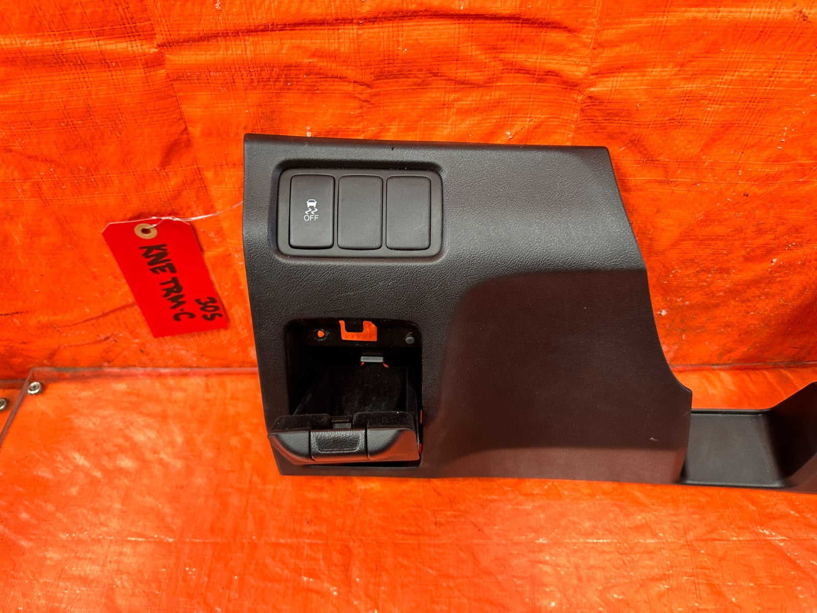 09 14 ACURA TSX   KNEE TRIM UNDER STEERING COLUMN LOWER COVER   BLACK   OEM #3052