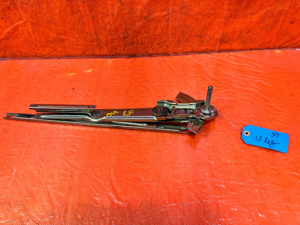 96 00 HONDA CIVIC COUPE   LEFT WINDOW REGULATOR   NON POWER   MANUAL   OEM 319  0
