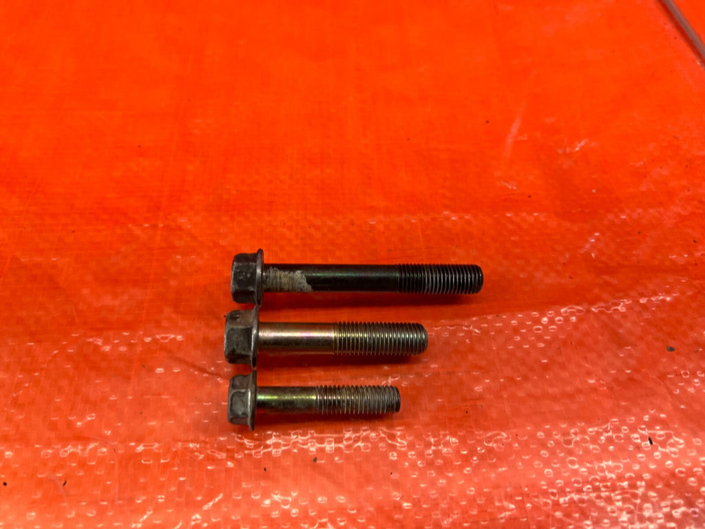 92 96 HONDA PRELUDE S   POWER STEERING PUMP BRACKET BOLT SET BOLTS HARDWARE #1384