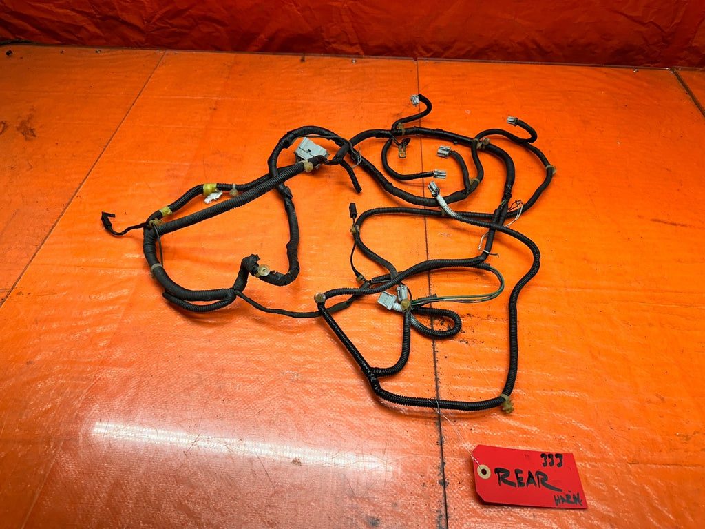92 95 HONDA CIVIC 2D   TAIL LIGHT LAMP REAR BODY WIRE HARNESS CABLE   OEM #3330