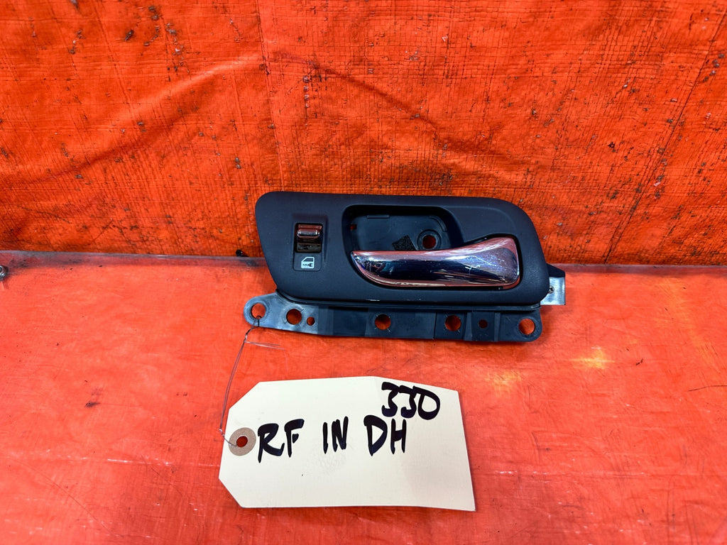 04 08 ACURA TSX RIGHT PASS FRONT INTERIOR INSIDE DOOR HANDLE OEM #3300