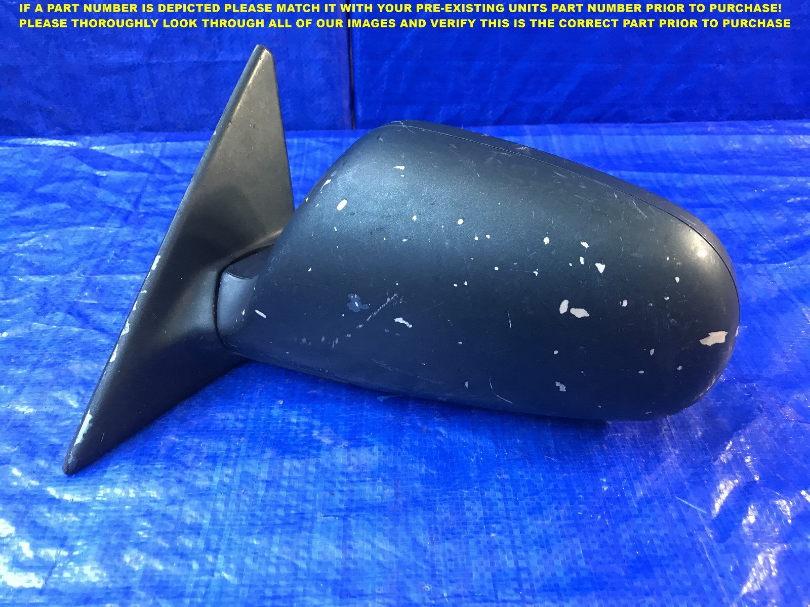OEM 1990 1991 1992 1993 HONDA ACCORD DRIVER LEFT SIDE VIEW MIRROR  0