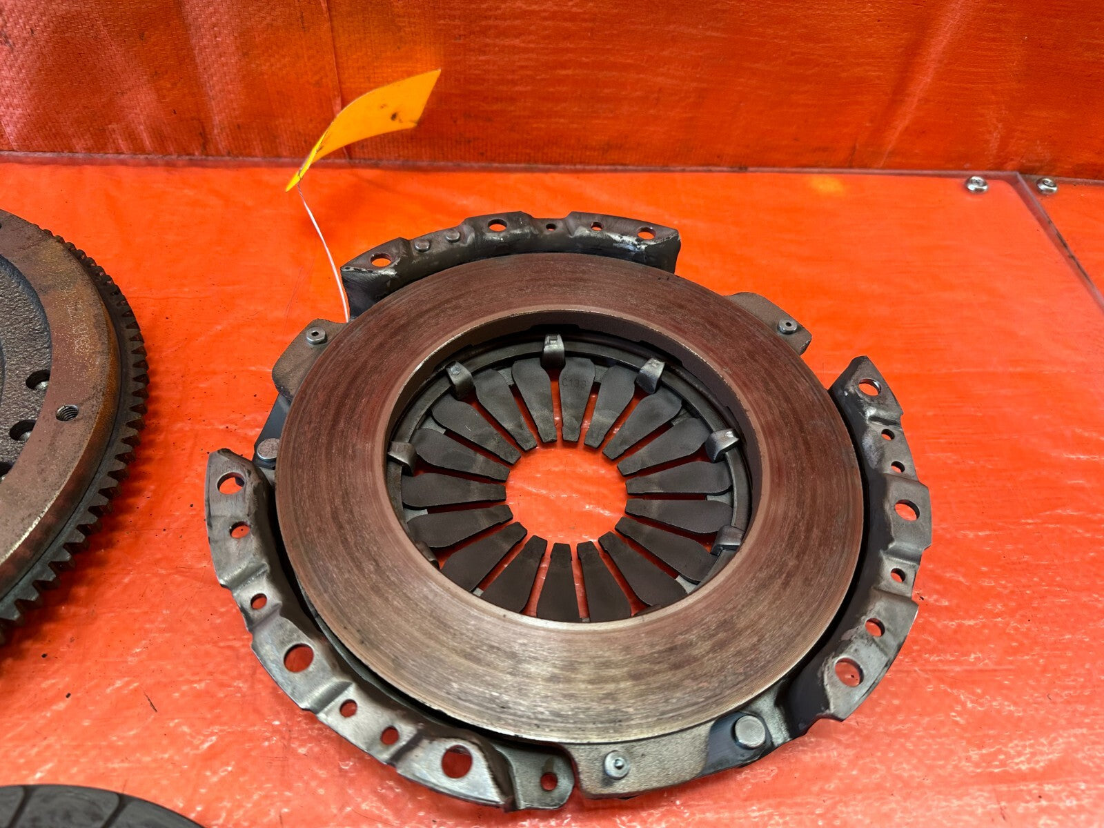 90 01 B16 B18 B20 B SERIES   CLUTCH AND FLYWHEEL SET UP   6 PUCK SPRUNG   #22612