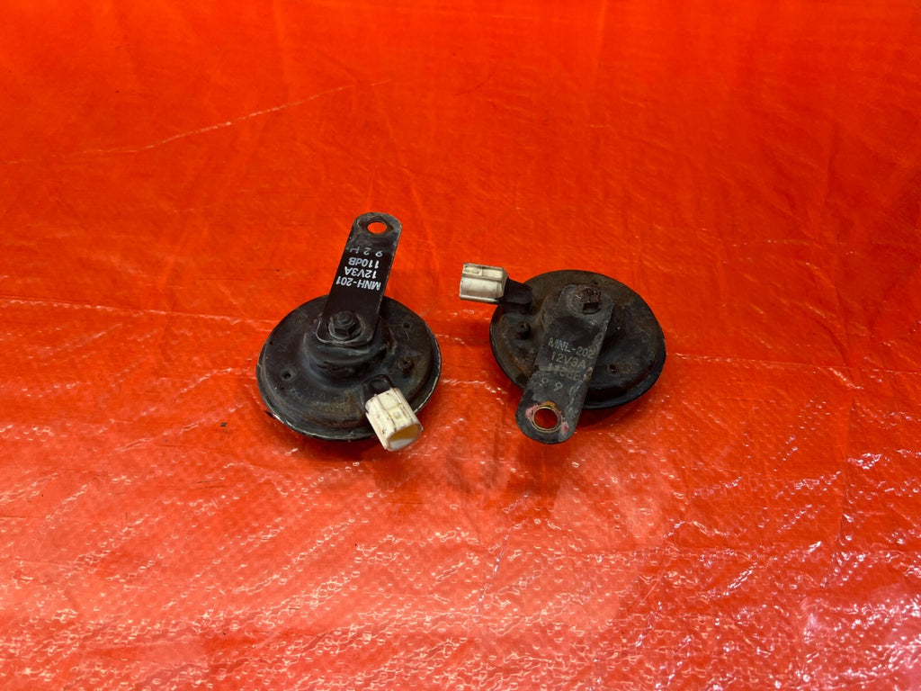 2000 ACURA 1.6 EL   HORN SET / HIGH AND LOW NOTE HORNS   OEM FACTORY #1455