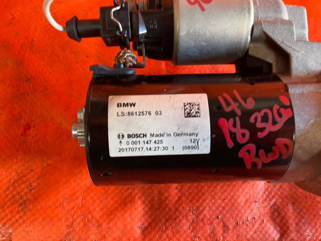 BMW 12 16 328i / 13 20 320i   STARTER   AUTOMATIC   REAR WHEEL DRIVE   OEM OE 2