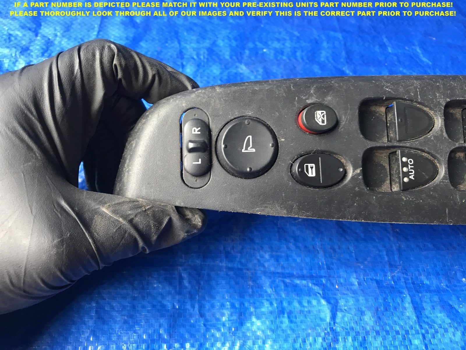 OEM 09 2008 2009 2010 2011 HONDA CIVIC SEDAN DRIVER LEFT MASTER WINDOW SWITCH   1