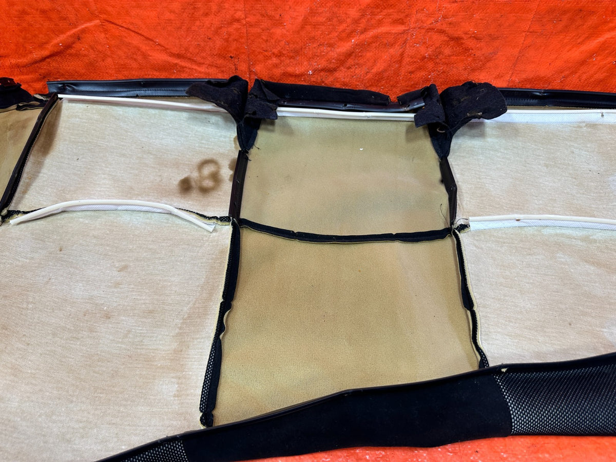 02-05 HONDA CIVIC SI EP3 HATCH REAR LOWER  SEAT SKIN WRAP OEM 3068