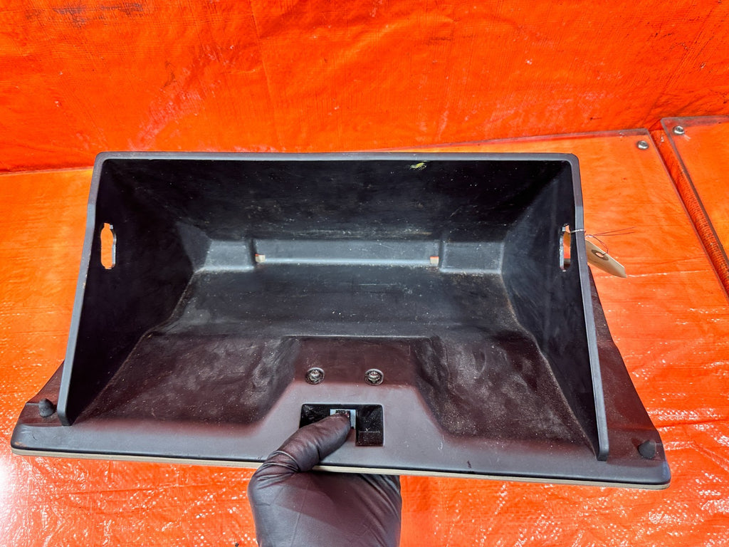 97 01 HONDA PRELUDE   GLOVE BOX DASH BOARD TRIM PANEL   TAN   OEM #3239